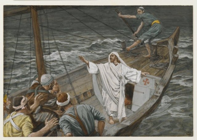 Brooklyn_Museum_-_Jesus_Stilling_the_Tempest_(Jésus_calmant_la_tempête)_-_James_Tissot_-_overall